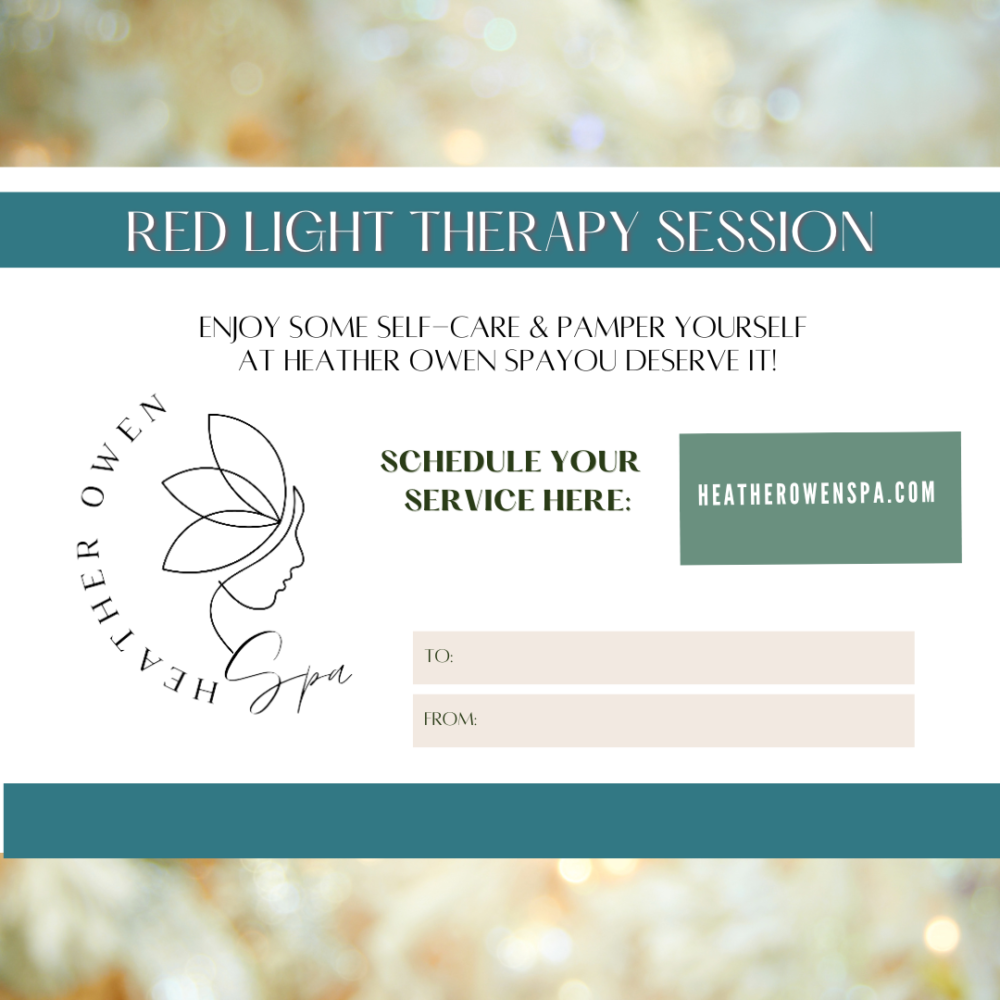 Red Light Therapy Session